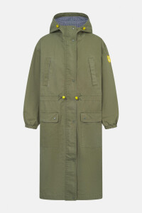 Derbe Damen Jacke Milby Parka Olive/Navy