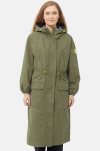 Derbe Damen Jacke Milby Parka Olive/Navy
