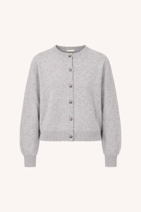 By Bar Damen Cardigan Cleo Merino grey melee