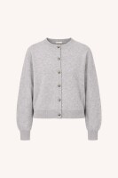 By Bar Damen Cardigan Cleo Merino grey melee