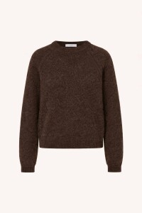 by bar Damen Pullover Falon deep brown