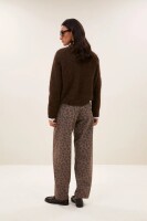 by bar Damen Pullover Falon deep brown