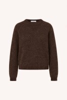 by bar Damen Pullover Falon deep brown
