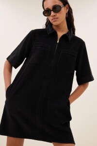by bar Damen Kleid Philipe cord black