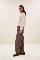 By bar Damen Jeans Lew cheetah chocolate