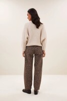 By bar Damen Jeans Lew cheetah chocolate