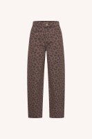 By bar Damen Jeans Lew cheetah chocolate