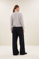 by bar Damen Hose Benji Pine Stripe Dark Pine