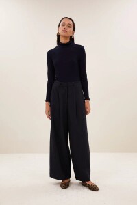 by bar Damen Hose Frida Pinstripe midnight
