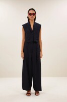 by bar Damen Hose Frida Pinstripe midnight