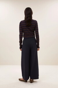 by bar Damen Hose Frida Pinstripe copper