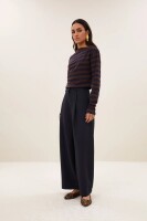 by bar Damen Hose Frida Pinstripe copper