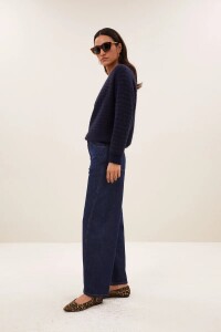 by bar Damen Hose Begum Jeans dark denim