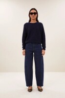 by bar Damen Hose Begum Jeans dark denim