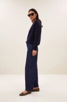 by bar Damen Hose Begum Jeans dark denim