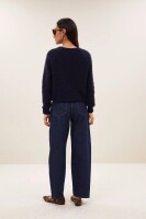 by bar Damen Hose Begum Jeans dark denim