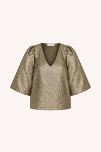 by bar Damen Bluse Juta gold