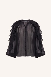 by bar Damen Bluse Miyu black