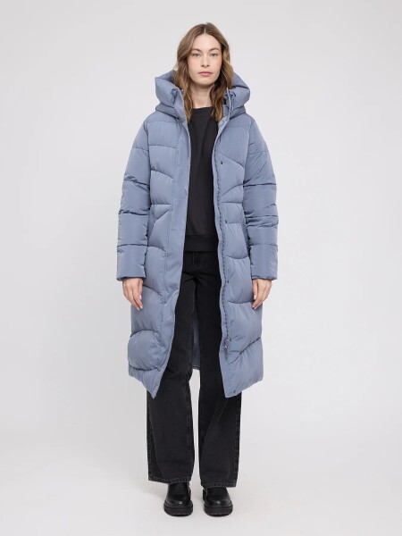 Mazine Damen Jacke Waves Quilt Puffer Coat slate blue