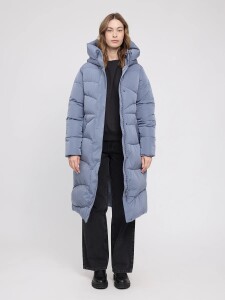 Mazine Damen Jacke Waves Quilt Puffer Coat slate blue