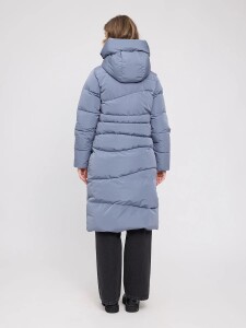 Mazine Damen Jacke Waves Quilt Puffer Coat slate blue