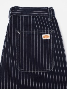 Nudie Jeans Damen Hose Asta Pinstripe Denim