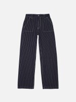 Nudie Jeans Damen Hose Asta Pinstripe Denim