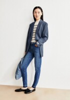 Armedangels Damen Jeans Tillaa Mid Skinny Breeze