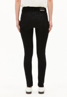Armedangels Damen Jeans Tillaa Mid Skinny rinse black