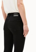 Armedangels Damen Jeans Tillaa Mid Skinny rinse black