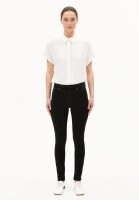 Armedangels Damen Jeans Tillaa Mid Skinny rinse black