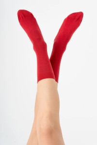 Albero Natur Unisex Socken Rio Rot