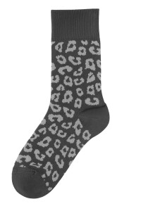 Albero Natur Unisex Strümpfe Leo Schwarz/grau