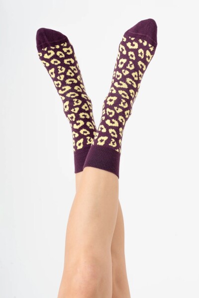Albero Natur Unisex Strümpfe Leo Magenta/Lemonade