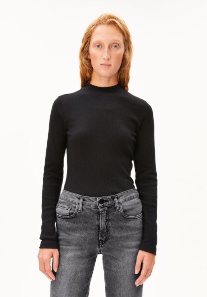 Armedangels Damen Longsleeve Fatimaara black