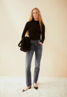 Armedangels Damen Longsleeve Fatimaara black