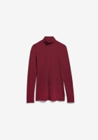 Armedangels Damen Longsleeve Grazilianaa Soft velvet red