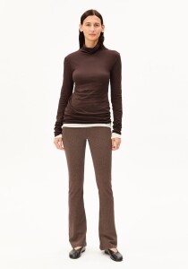 Armedangels Damen Longsleeve Grazilianaa Soft claystone