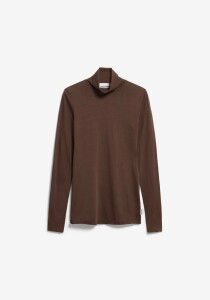 Armedangels Damen Longsleeve Grazilianaa Soft claystone