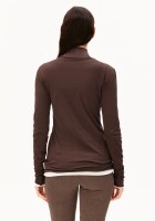 Armedangels Damen Longsleeve Grazilianaa Soft claystone