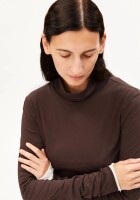 Armedangels Damen Longsleeve Grazilianaa Soft claystone