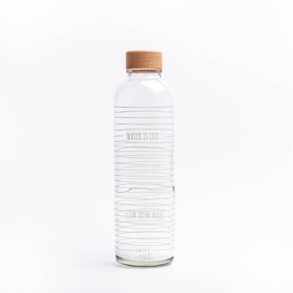 Carrybottle Trinkflasche Water is Life 0,7L