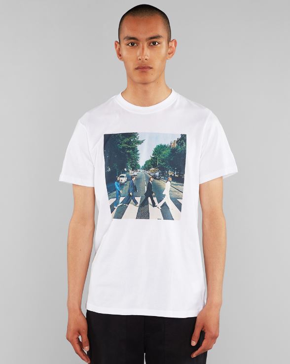 Dedicated Herren T-Shirt Stockholm Abbey Road white