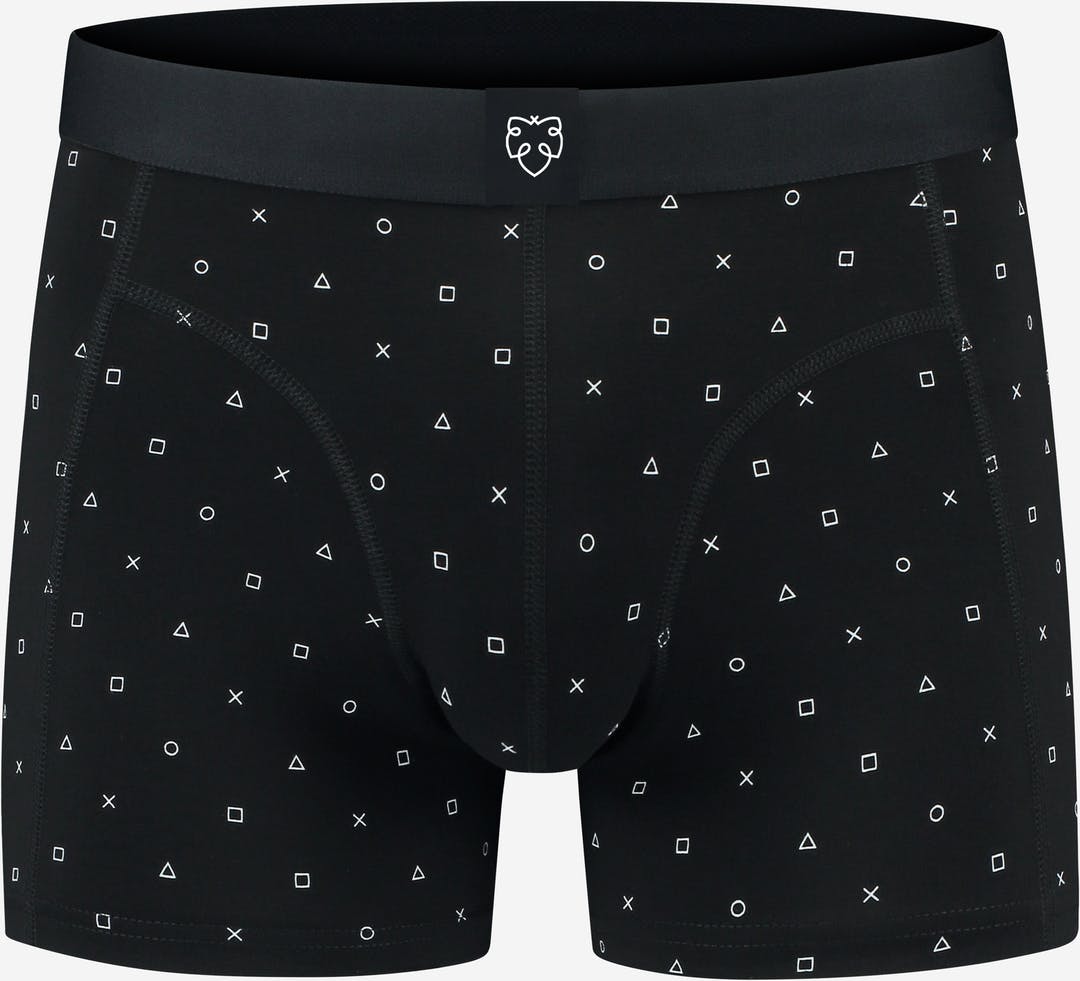 Produktbild von HASWECHYS Herren Boxershorts Mit Elefantenmotiv - Verstärkende Beutel & Folienprägung