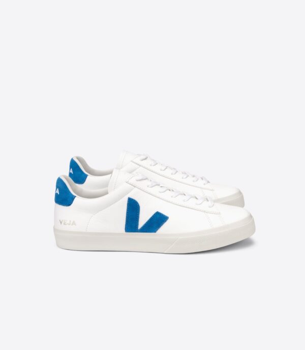 Veja Herren Schuhe CAMPO extra white-swedish blue