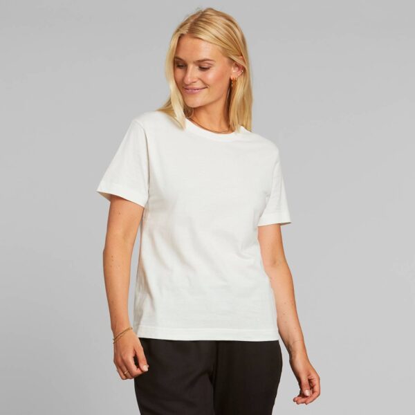 Dedicated Damen T-Shirt Mysen Base Off-White